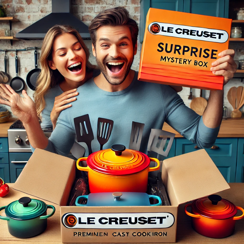 mystery box le creuset